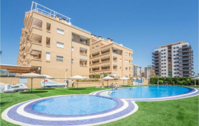 Beautiful apartment in Oropesa with Outdoor swimming pool and 2 Bedrooms